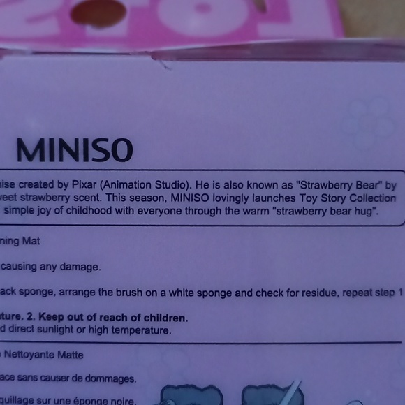 $5 Disney Toy Story Lotso Makeup Brush Cleaner Mat Sponge - Picture 13 of 13